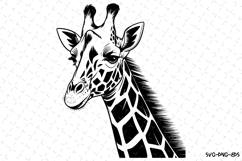 Giraffe Svg Design | Svg Cut Files | Digital Download Product Image 1
