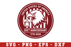 USA 250th Anniversary SVG, Patriotic Svg Png Product Image 1