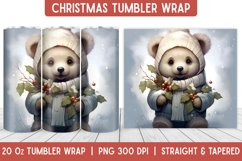 Christmas Tumbler Wrap | Christmas Sublimation | Tumbler Product Image 1