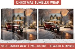 Christmas Tumbler Wrap | Christmas Sublimation | Tumbler Product Image 1
