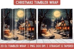 Christmas Tumbler Wrap | Christmas Sublimation | Tumbler Product Image 1