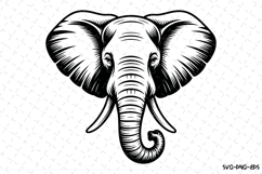 Elephant Svg Design | Svg Cut Files | Digital Download Product Image 1