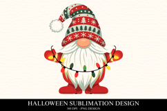 Christmas Gnome Clipart PNG | Merry Christmas Png Product Image 2