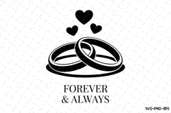 Forever &amp; Always SVG | SVG Cut files | Cricut Product Image 1