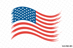 USA Flag Svg Design | Svg Cut Files | Cricut Product Image 1