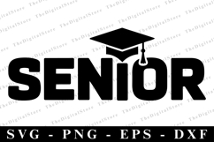 Senior svg | Graduation Svg | Svg cut file Product Image 1