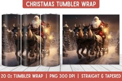 Christmas Tumbler Wrap | Christmas Sublimation | Tumbler Product Image 1