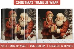 Christmas Tumbler Wrap | Christmas Sublimation | Tumbler Product Image 1