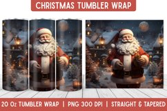 Christmas Tumbler Wrap | Christmas Sublimation | Tumbler Product Image 1