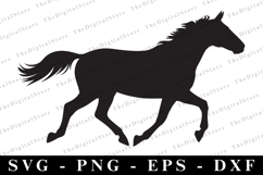 Horse Svg | Svg Cut Files | Cricut Product Image 1