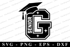 Senior svg | Graduation Svg | Svg cut file Product Image 1