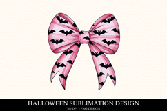Halloween Bow Clipart PNG | Spooky Season Png Product Image 1