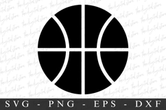Basketball SVG | SVG Cut files | Cricut Product Image 1