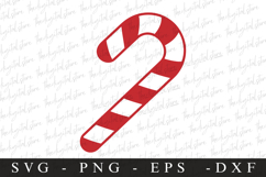 candy cane SVG | SVG Cut files | Cricut Product Image 1