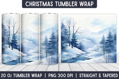 Christmas Tumbler Wrap | Tumbler | Christmas Sublimation Product Image 1