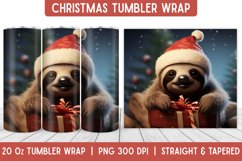 Christmas Tumbler Wrap | Christmas Sublimation | Tumbler Product Image 1