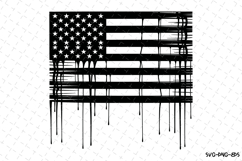USA Flag Svg Design | Svg Cut Files | Cricut Product Image 1
