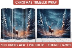 Christmas Tumbler Wrap | Christmas Sublimation | Tumbler Product Image 1