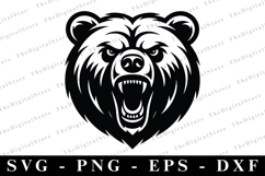 Bear SVG | SVG Cut files | Cricut Product Image 1
