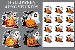 Happy Halloween Stickers Png | Printable Product Image 1
