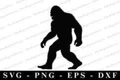 Bigfoot SVG | SVG Cut files | Cricut Product Image 1
