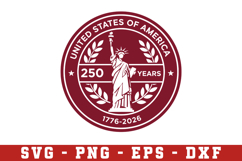 USA 250th Anniversary SVG, Patriotic Svg Png Product Image 1
