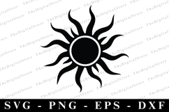 Sun SVG | SVG Cut files | Cricut Product Image 1
