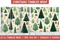 Christmas Tumbler Wrap | Christmas Sublimation | Tumbler Product Image 1