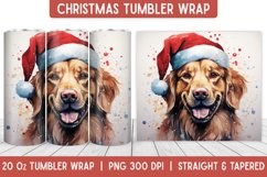 Christmas Tumbler Wrap | Christmas Sublimation | Tumbler Product Image 1