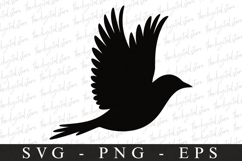 Bird Svg, Flying Bird, Files for Cricut Product Image 1