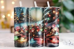 Christmas Lights Tumbler Wrap | Sublimation | Tumblers Product Image 1