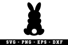 Rabbit SVG | SVG Cut files | Cricut Product Image 1