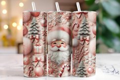 Christmas Santa Tumbler Wrap | Sublimation | Tumblers Product Image 1
