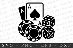 Casino SVG | SVG Cut files | Cricut Product Image 1