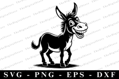 Donkey SVG | SVG Cut files | Cricut Product Image 1