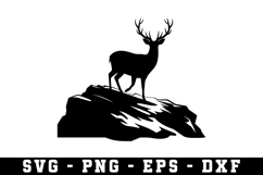 Deer Svg | Forest Svg | Svg Cut File Product Image 1