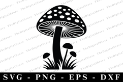 Mushrooms SVG | SVG Cut files | Cricut Product Image 1