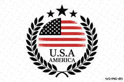 USA America Svg Design | Svg Cut Files | Cricut Product Image 1
