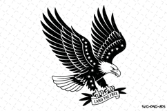 USA Eagle Svg Design | Svg Cut Files | Cricut Product Image 1