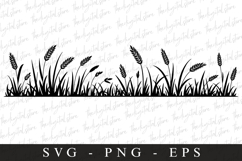 Grass and wheat Svg | Camping Svg | Svg Cut Files Product Image 1