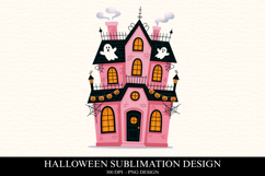 Halloween Haunted House Clipart PNG | Spooky Season Png Product Image 1