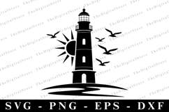 Lighthouse SVG | SVG Cut files | Cricut Product Image 1