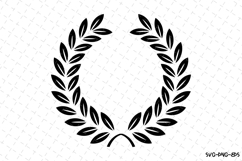 Wreath SVG | SVG Cut files | Cricut Product Image 1
