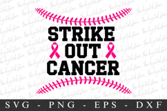 Strike Out Cancer PNG | Breast Cancer Awareness Png Product Image 1