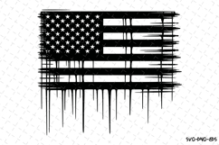 USA Flag Svg Design | Svg Cut Files | Cricut Product Image 1