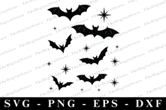 Bat SVG | SVG Cut files | Cricut Product Image 1