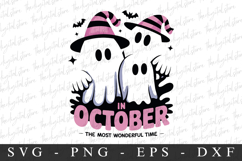 In October PNG | Breast Cancer Awareness Png Product Image 1