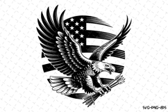 USA Eagle Svg Design | Svg Cut Files | Cricut Product Image 1