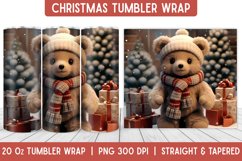 Christmas Tumbler Wrap | Christmas Sublimation | Tumbler Product Image 1