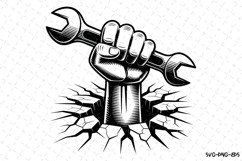 Mechanic Svg Design | Svg Cut Files | Cricut Product Image 1